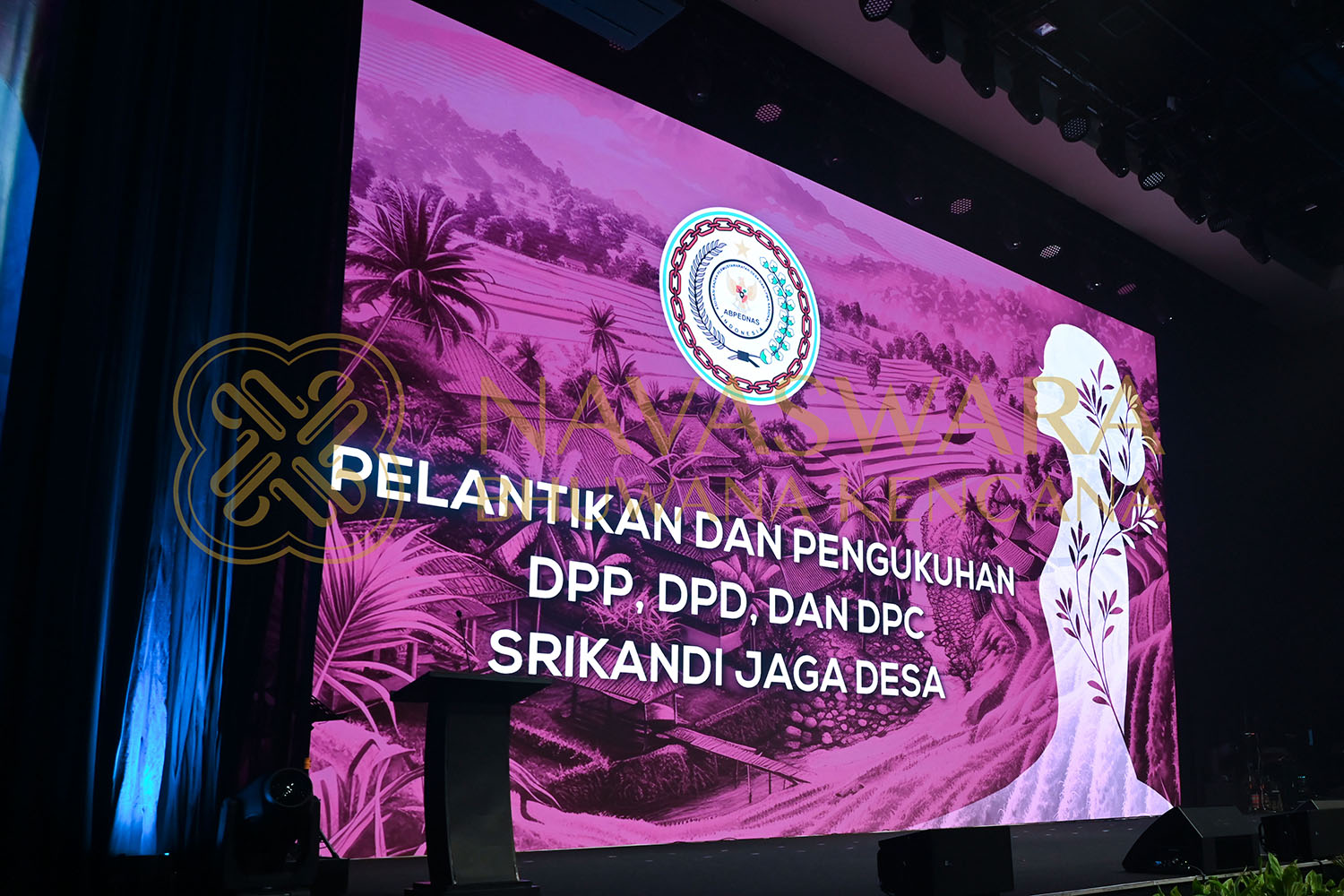 Pelantikan dan Pengukuhan DPP, DPD, DPC Srikandi Jaga Desa